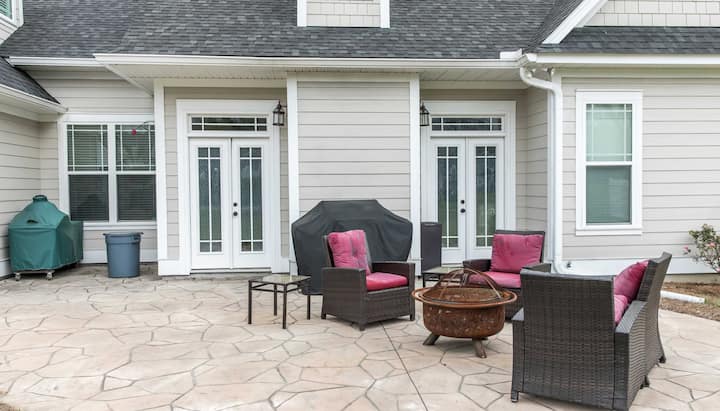 Stamped Concrete Patio Chattanooga, Tennessee